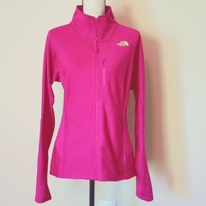 The North Face Pink Women Lightweight Full Zip Jacket Excellent Condition Large